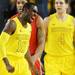 Michigan junior Tim Hardaway Jr. reacts to a play during the first half at Crisler Center on Tuesday, Feb. 5. Melanie Maxwell I AnnArbor.com